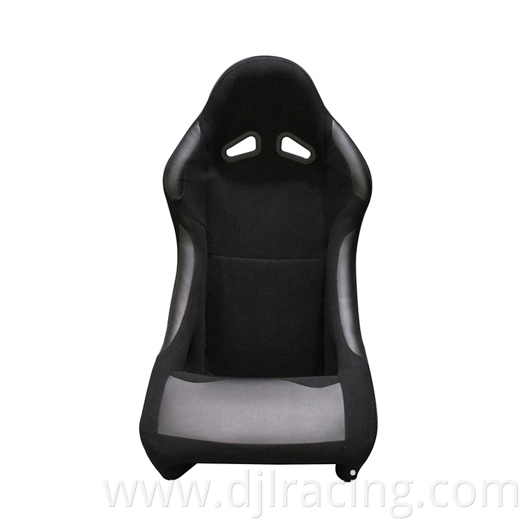 DJL-RS020 Series Universal Racing Sport Bucket Pvc Cloth Car Seat